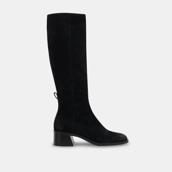 Lizah Boots Onyx Suede Women Dolce Vita Boots and Booties