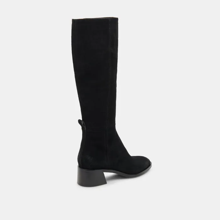 Lizah Boots Onyx Suede Women Dolce Vita Boots and Booties