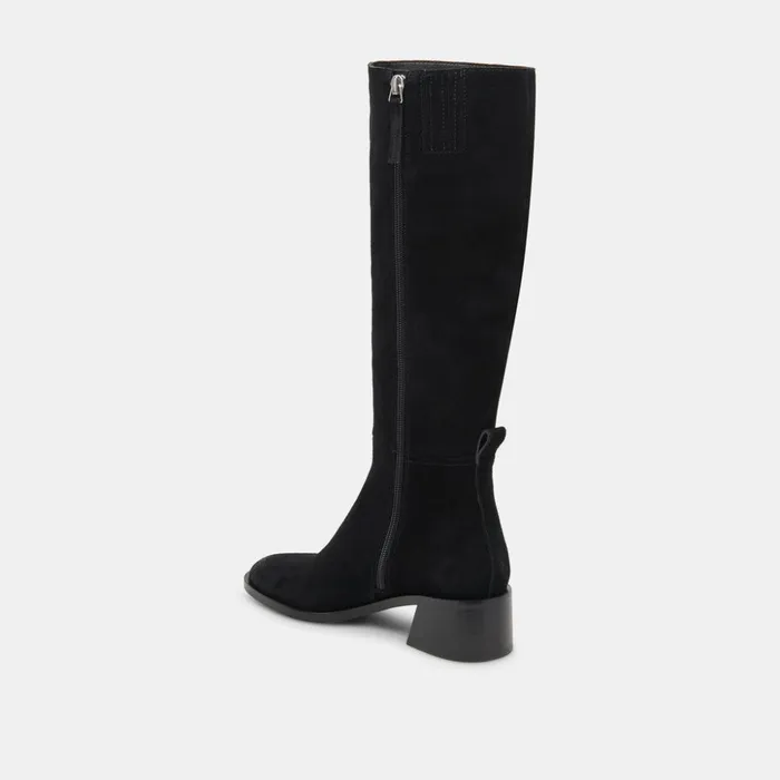 Lizah Boots Onyx Suede Women Dolce Vita Boots and Booties