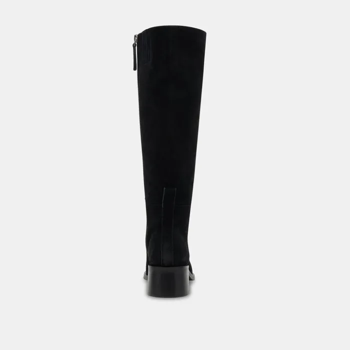 Lizah Boots Onyx Suede Women Dolce Vita Boots and Booties