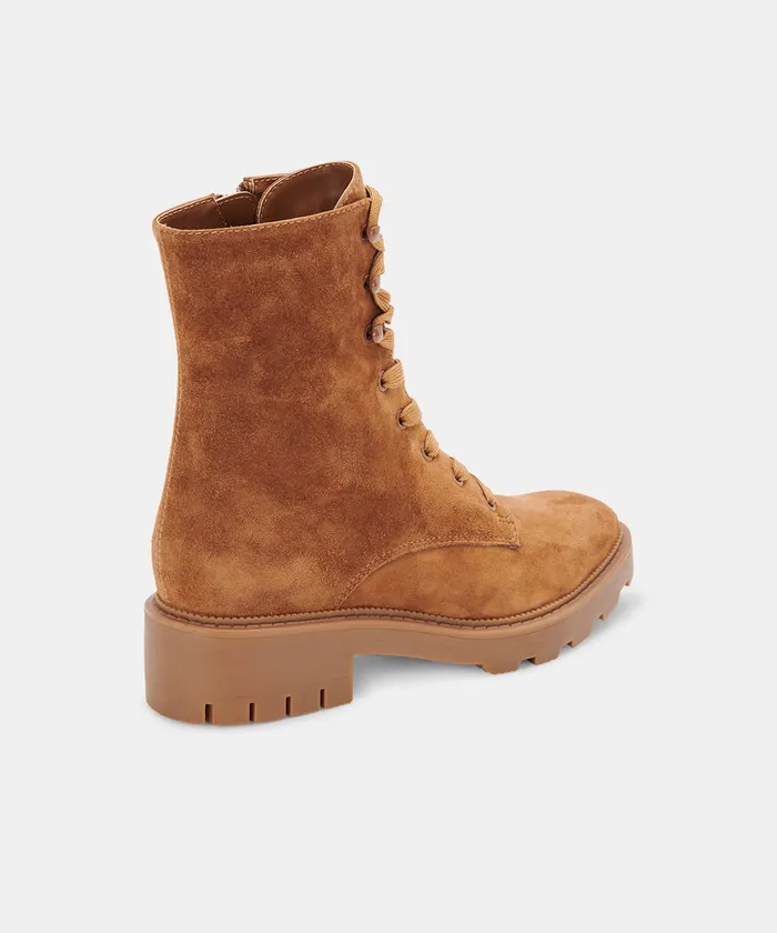 Lottie Boots Saddle Suede Women Dolce Vita Boots and Booties