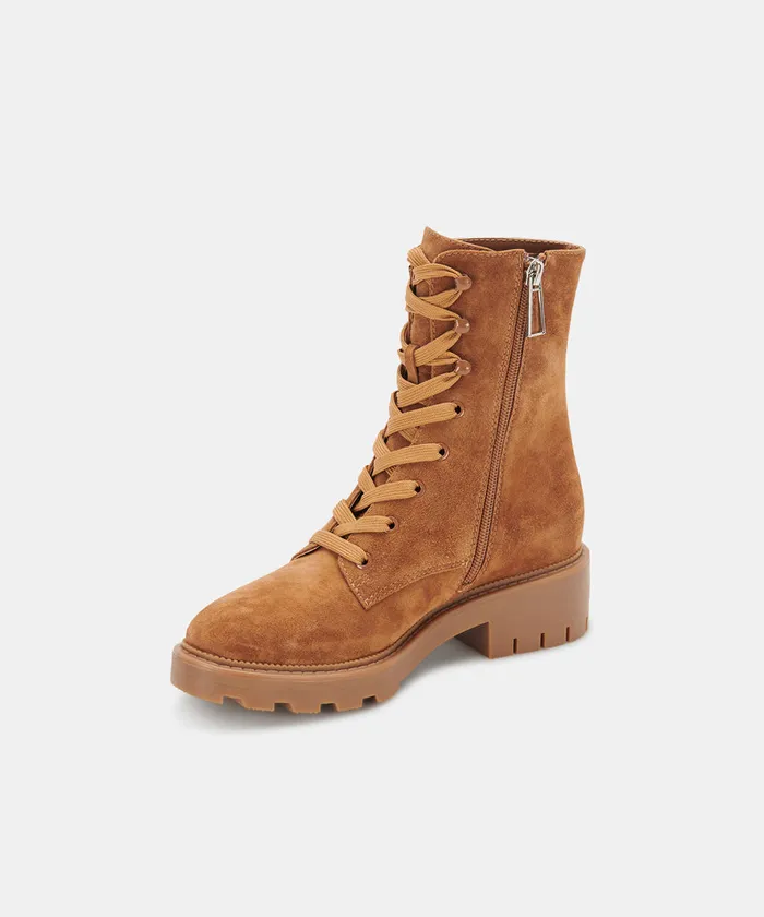 Lottie Boots Saddle Suede Women Dolce Vita Boots and Booties