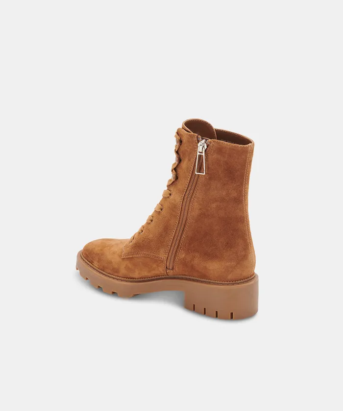 Lottie Boots Saddle Suede Women Dolce Vita Boots and Booties