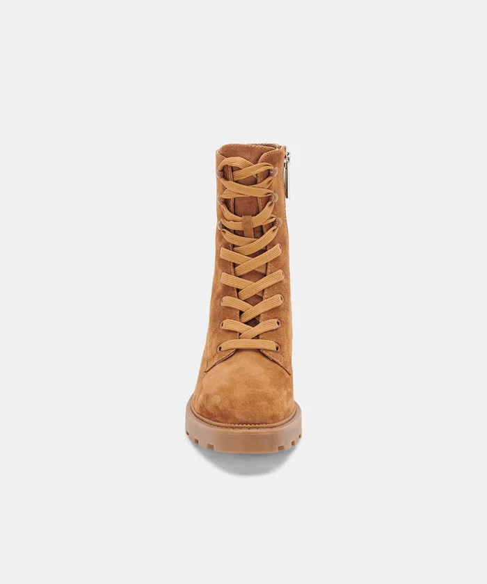 Lottie Boots Saddle Suede Women Dolce Vita Boots and Booties