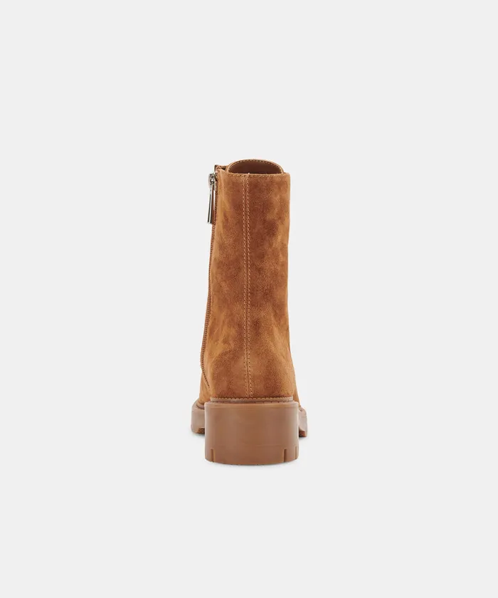 Lottie Boots Saddle Suede Women Dolce Vita Boots and Booties