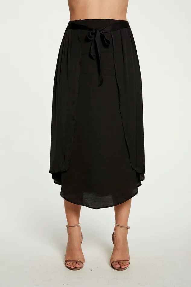 Loungewear Womens Silky Basics Museum Skirt Chaser Brand