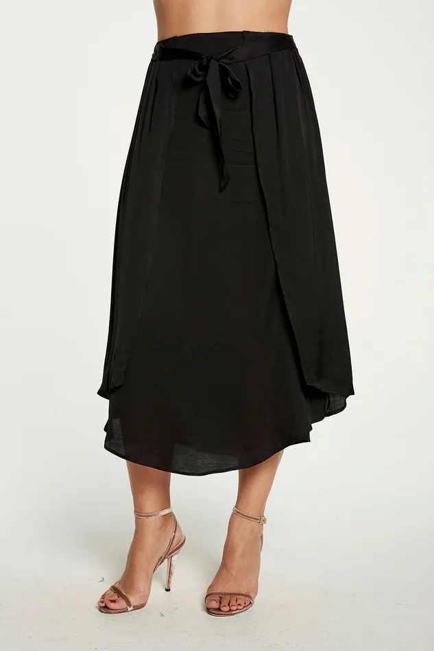 Loungewear Womens Silky Basics Museum Skirt Chaser Brand