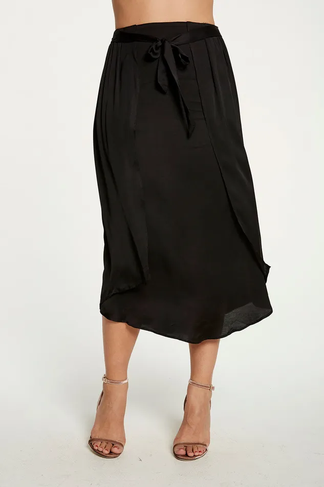Loungewear Womens Silky Basics Museum Skirt Chaser Brand