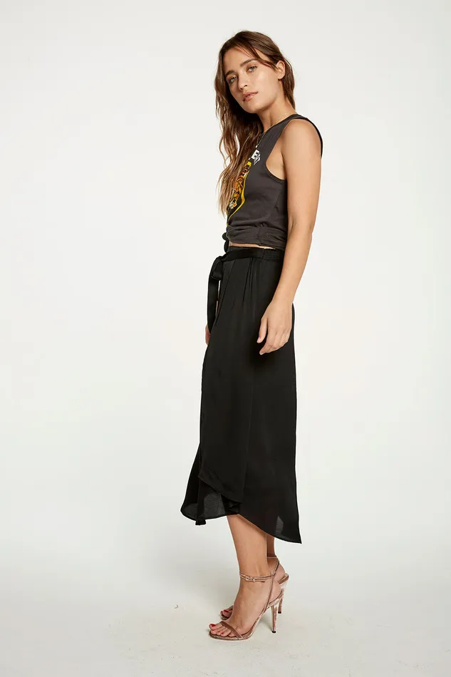 Loungewear Womens Silky Basics Museum Skirt Chaser Brand