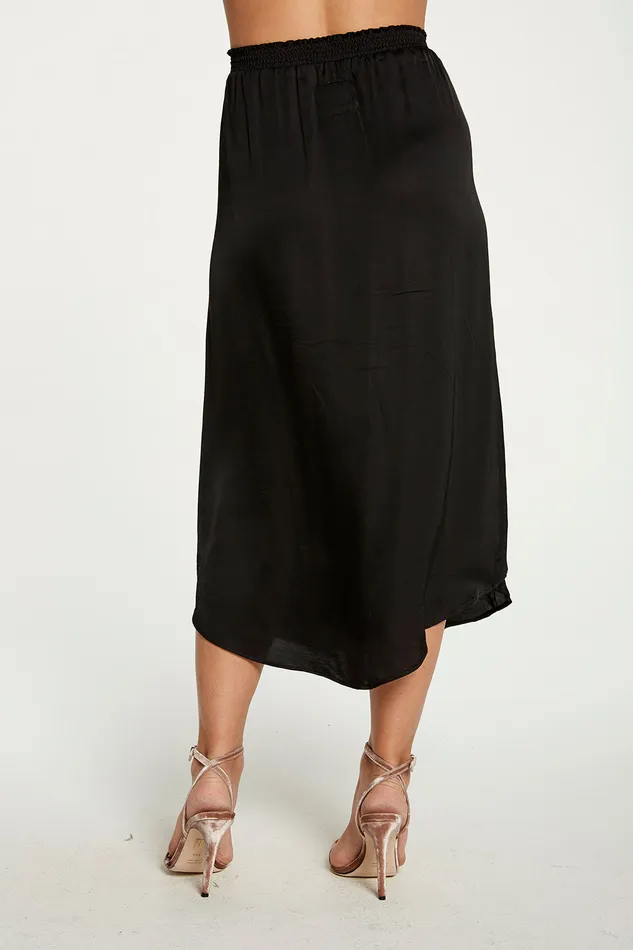 Loungewear Womens Silky Basics Museum Skirt Chaser Brand
