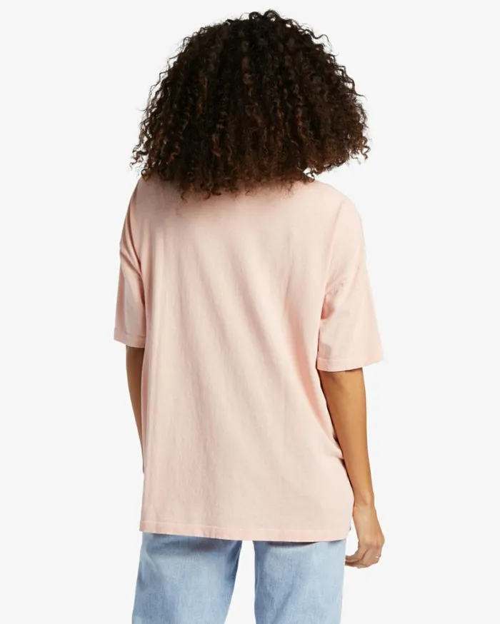 Love and Light TShirt Soft Blush Women Billabong Graphic Tees and Tanks