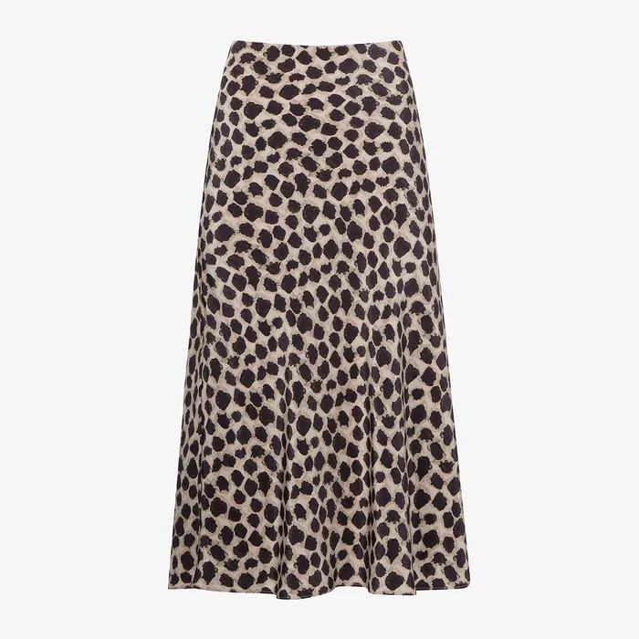 M M LaFleur Skirts Women The Orchard Skirt 8211 Washable Silk Sahara Print