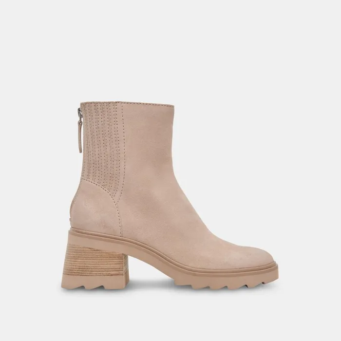 Martey H2O Boots Taupe Suede Women Dolce Vita Boots and Booties
