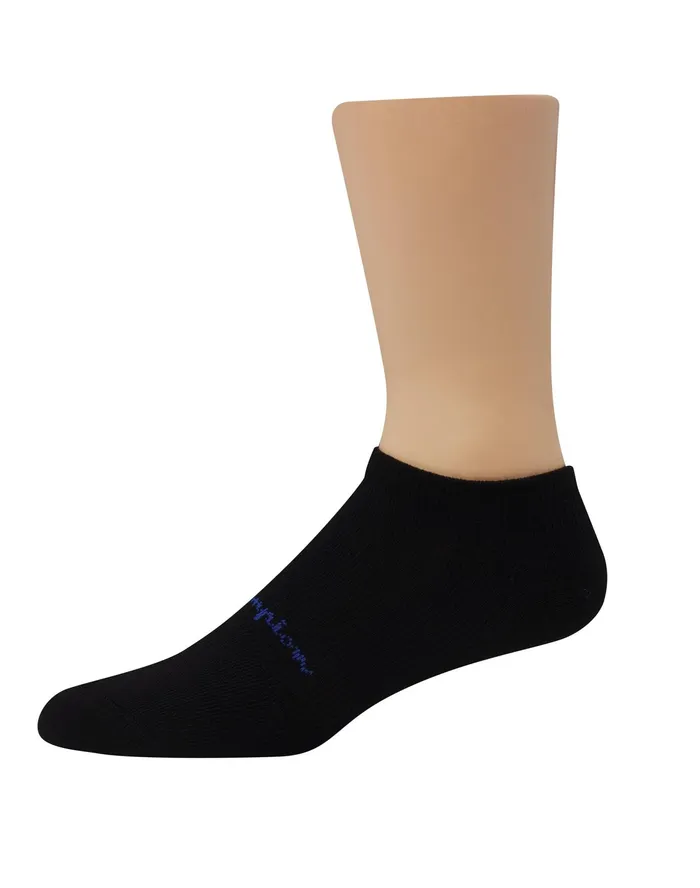 Men039S Compression NoShow Socks 3Pairs Black Men Champion Socks