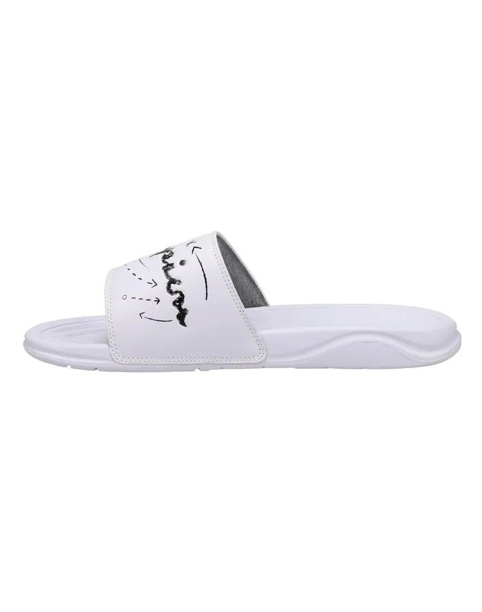 Men039S Mega Sfb Slides Whiteblack Men Champion Lifestyle