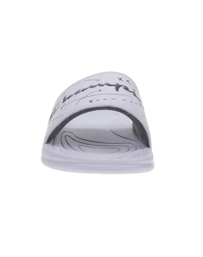 Men039S Mega Sfb Slides Whiteblack Men Champion Lifestyle