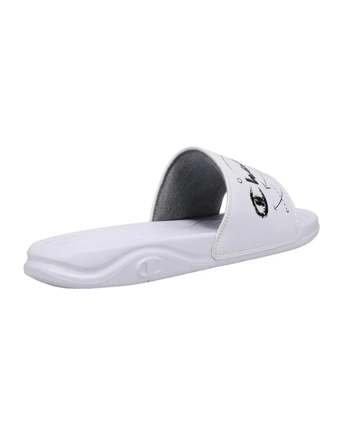 Men039S Mega Sfb Slides Whiteblack Men Champion Lifestyle