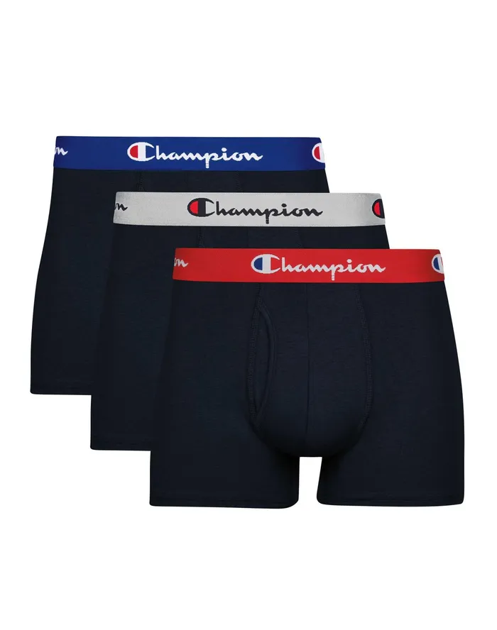 Men039S Trunks Pack MoistureWicking AntiOdor Stretch Cotton 3Pack Black Blackredblackroyalblackblack Men Champion Underwear Men039S Trunks Pack MoistureWicking AntiOdor Stretch Cotton 3Pack Black Blackredblackroyalblackblack Men Champion Underwear