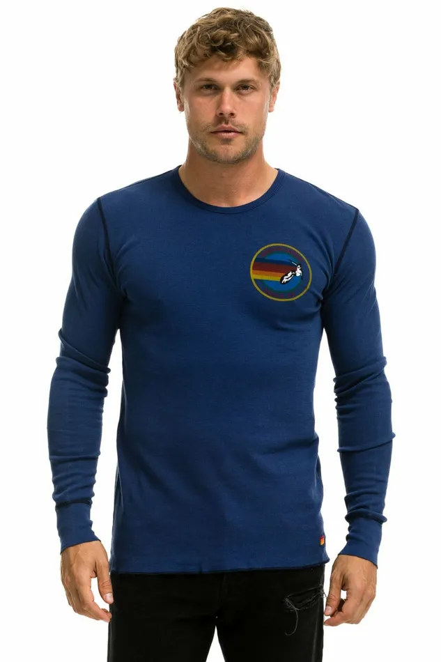 Men AVIATOR NATION VENICE THERMAL 8211 NAVY Aviator Nation Tees Men AVIATOR NATION VENICE THERMAL 8211 NAVY Aviator Nation Tees