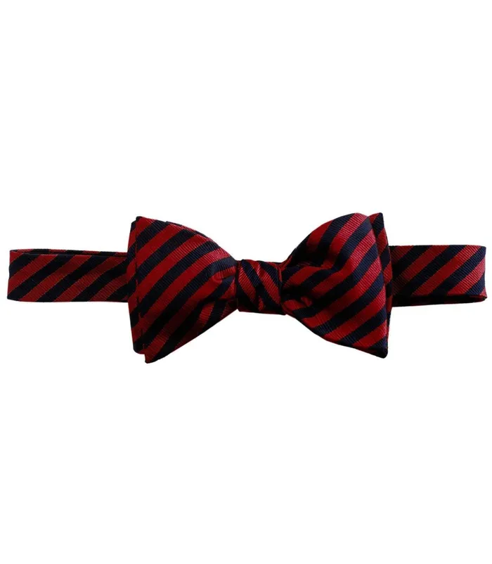 Men Bb5 Rep Bow Tie Rednavy Brooks Brothers Ties and Pocket Squares