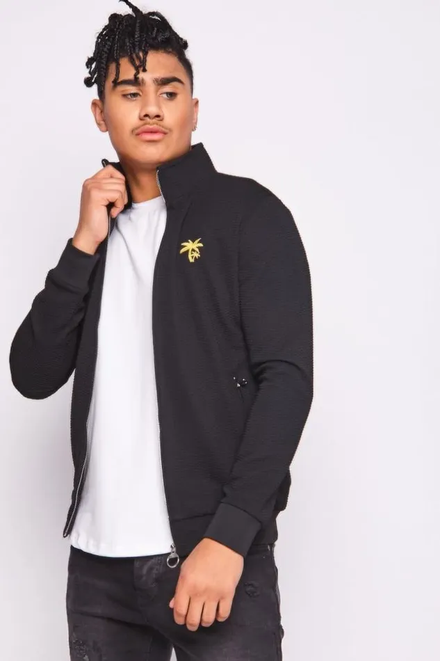 Men Black Jacket With Project X Relief Brentiny Paris Jackets