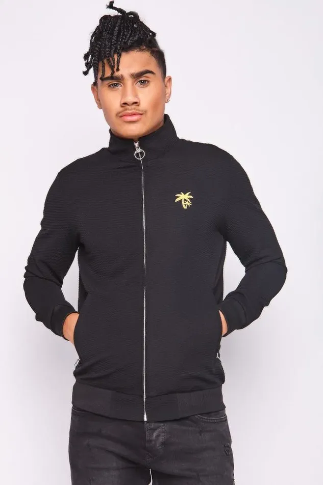 Men Black Jacket With Project X Relief Brentiny Paris Jackets