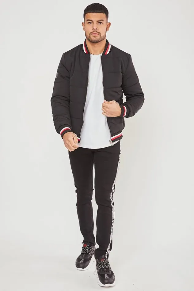 Men Black Project X Down Jacket Brentiny Paris Jackets