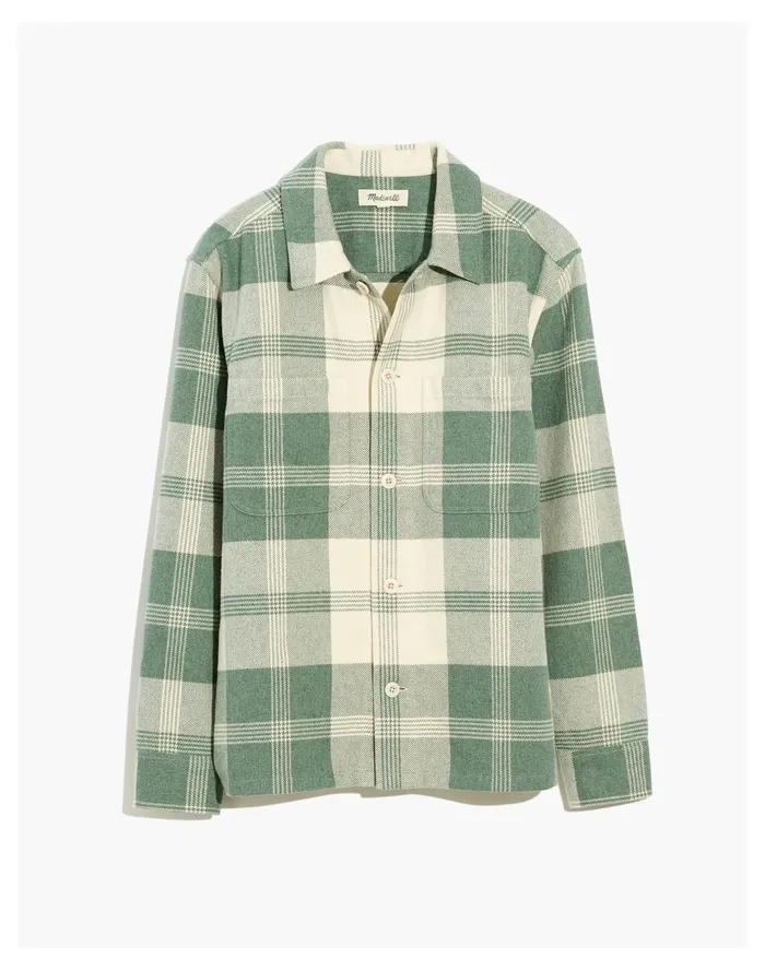 Men Boxy Shirt Jacket In Plaid Distant Grove Madewell Jackets Men Boxy Shirt Jacket In Plaid Distant Grove Madewell Jackets