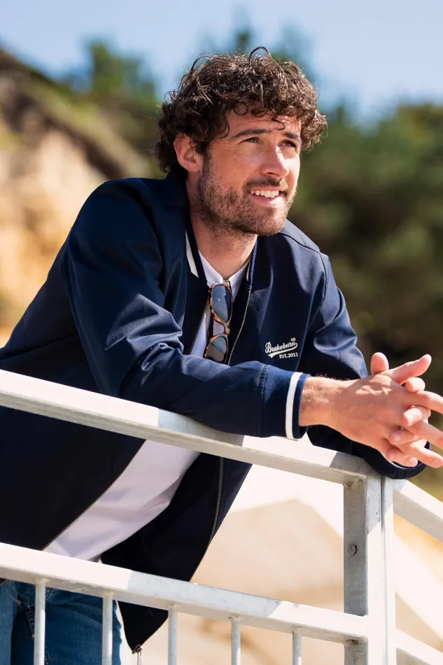 Men Brakeburn Coats And Jackets Navy Bomber