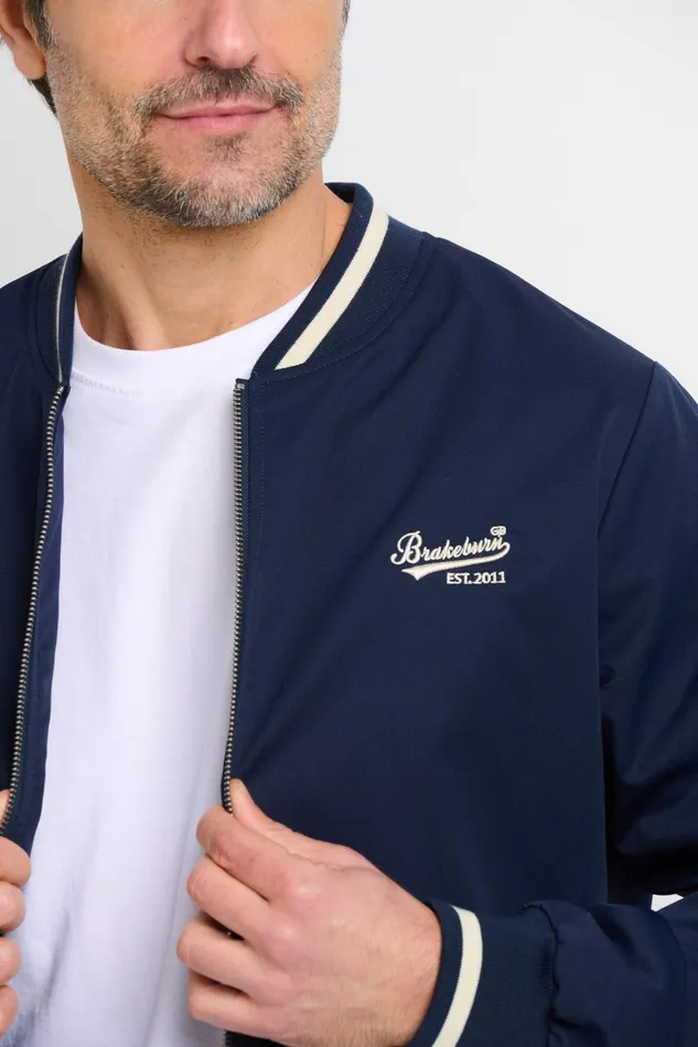 Men Brakeburn Coats And Jackets Navy Bomber