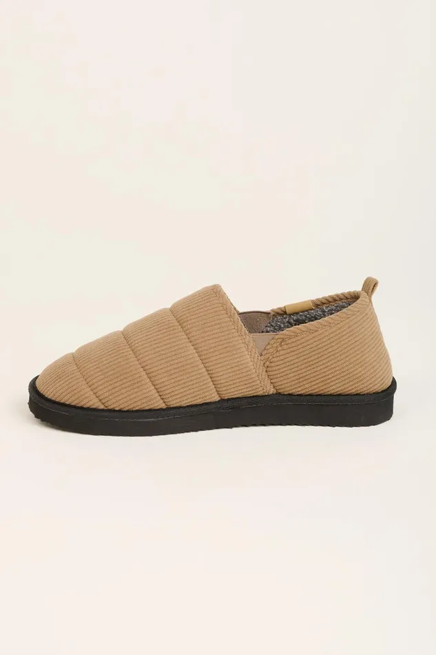 Men Brakeburn Slippers and Sandals Brown Cord Slipper