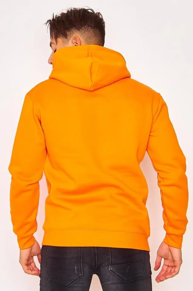 Men Brentiny Hoodie In Orange Orange Brentiny Paris Sweatshirts and Pullovers
