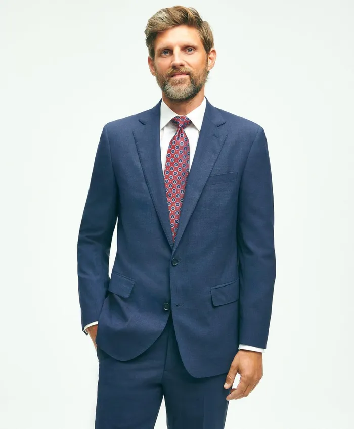 Men Brooks Brothers Explorer Collection Regent Fit Suit Jacket Navy Brooks Brothers Suits
