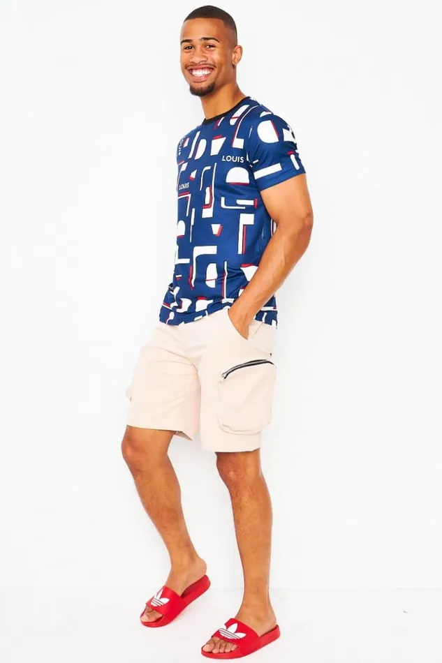 Men Cargo Shorts In Beige Beige Brentiny Paris Shorts