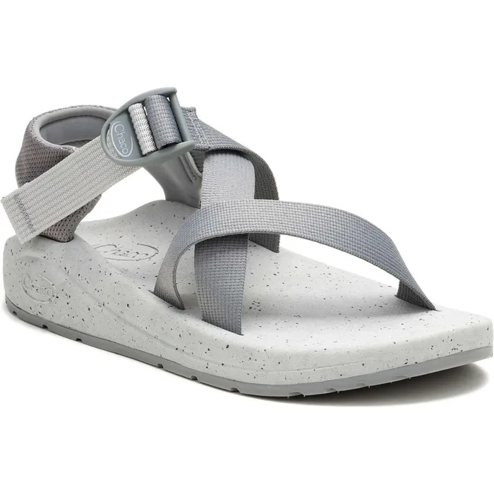 Men Chaco Sandals Cushz Extra Cushioned Sandal Cement Gray