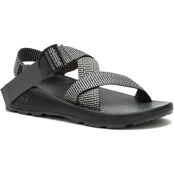 Men Chaco Z Adjustable Sandals Mega ZCloud WideStrap Cushioned Sandal Bond Black