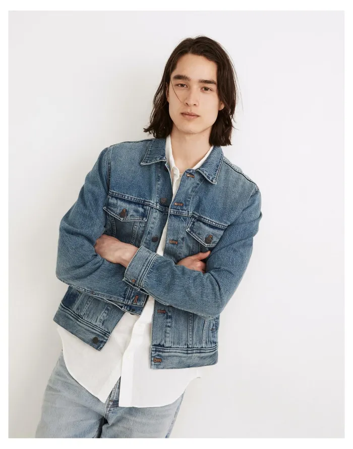 Men Classic Jean Jacket In Allard Wash Allard Wash Madewell Jackets