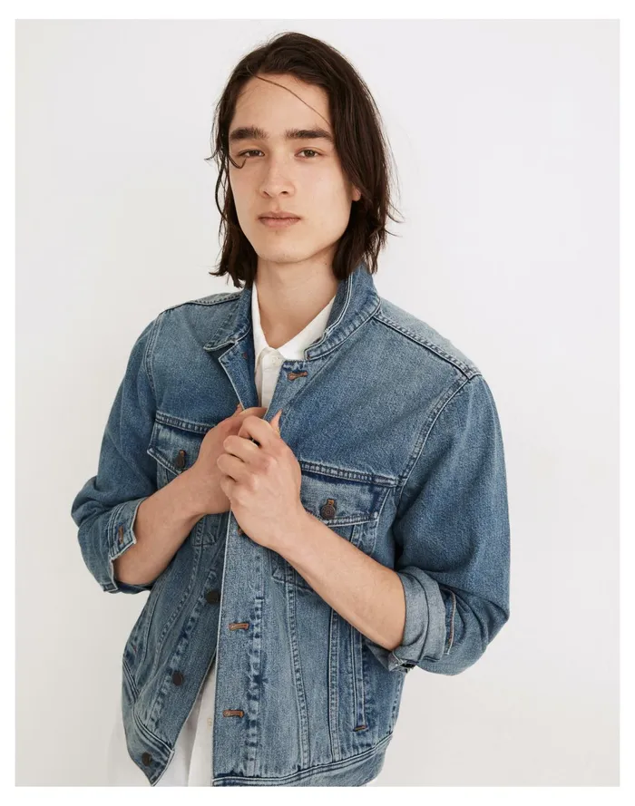 Men Classic Jean Jacket In Allard Wash Allard Wash Madewell Jackets Men Classic Jean Jacket In Allard Wash Allard Wash Madewell Jackets