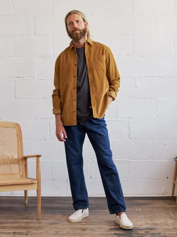 Men Cook 8211 Golden Brown TWOTHIRDS Shirts