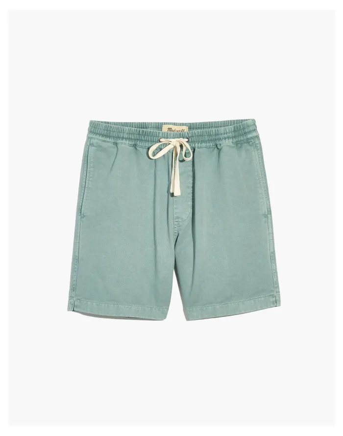 Men Cotton Everywear Shorts Blue Horizon Madewell Shorts Men Cotton Everywear Shorts Blue Horizon Madewell Shorts