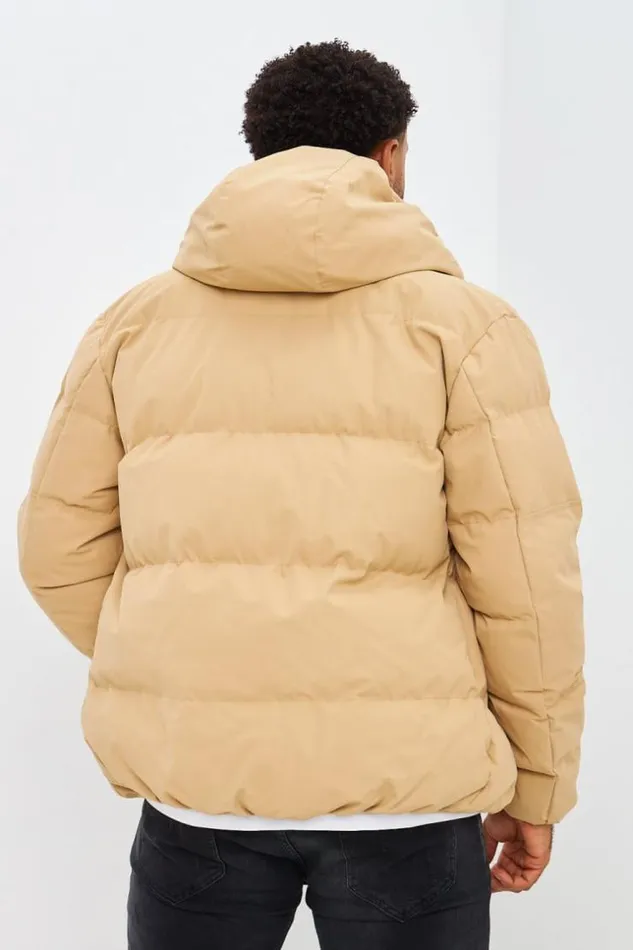 Men Doudoune Matelasse Capuche Beige Fonc Darkbeige Brentiny Paris Parkas And Down Jackets Men Doudoune Matelasse Capuche Beige Fonc Darkbeige Brentiny Paris Parkas And Down Jackets