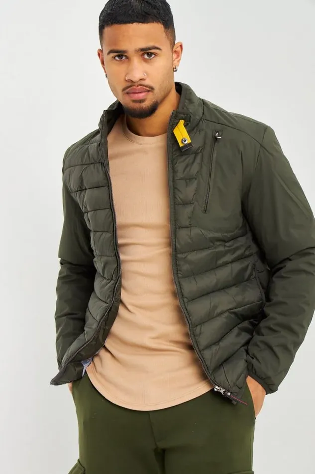 Men Doudoune Matelasse Kaki BiMatires Khaki Brentiny Paris Parkas And Down Jackets Men Doudoune Matelasse Kaki BiMatires Khaki Brentiny Paris Parkas And Down Jackets