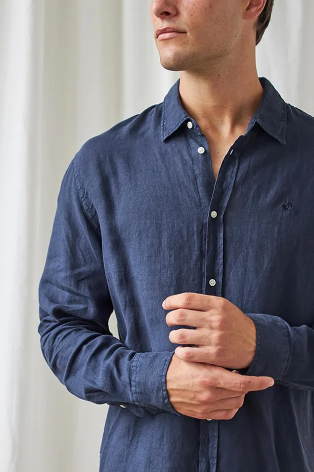 Men Fabal 8211 Navy Blue TWOTHIRDS Shirts