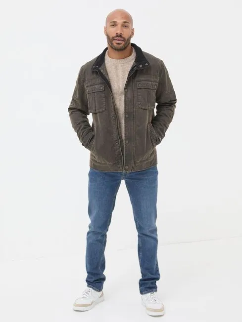 Men Fatface Coats and Jackets Hadley Brown Hadley Jacket