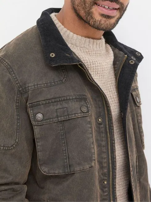 Men Fatface Coats and Jackets Hadley Brown Hadley Jacket