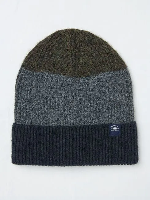 Men Fatface Hats Navy Leo Beanie Men Fatface Hats Navy Leo Beanie