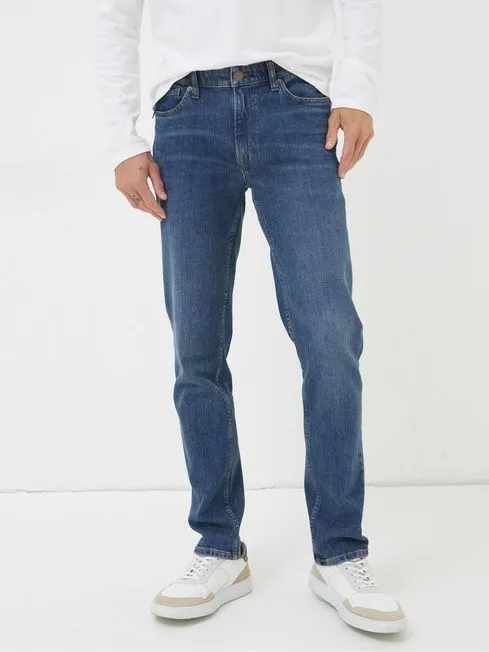 Men Fatface Jeans Indigo Blue Slim Fit Jeans