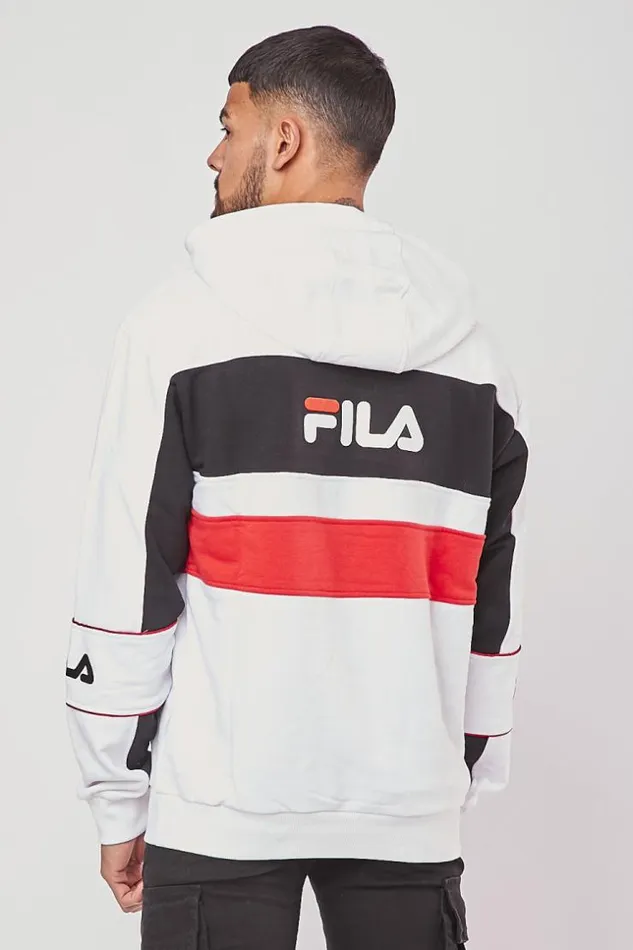 Men Fila Hoodie Bands With Fila Lettering On The Sleeves Brentiny Paris Sweatshirts and Pullovers Men Fila Hoodie Bands With Fila Lettering On The Sleeves Brentiny Paris Sweatshirts and Pullovers