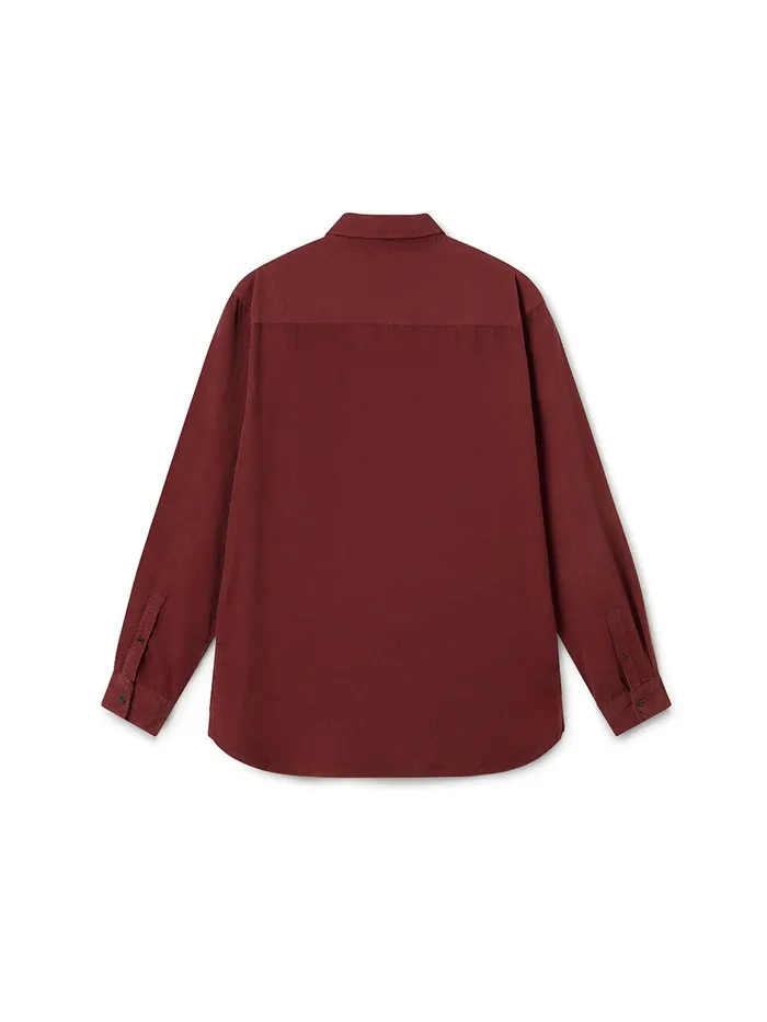 Men Holdoya 8211 Wine TWOTHIRDS Shirts