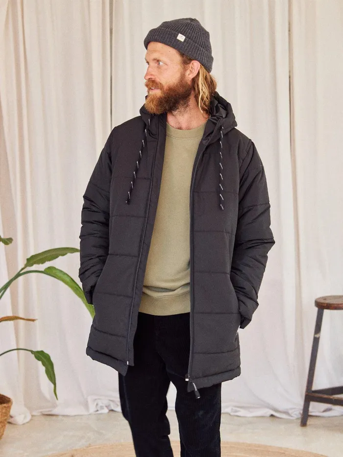 Men Jackets Men 8211 Mokongai 8211 Black TWOTHIRDS Jackets